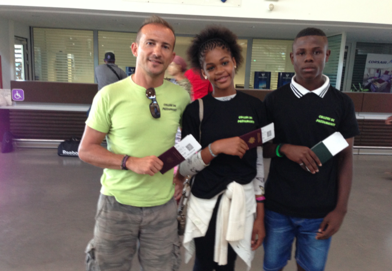 L’Association Sportive du Collège de Passamainty sous les projecteurs du Sénat