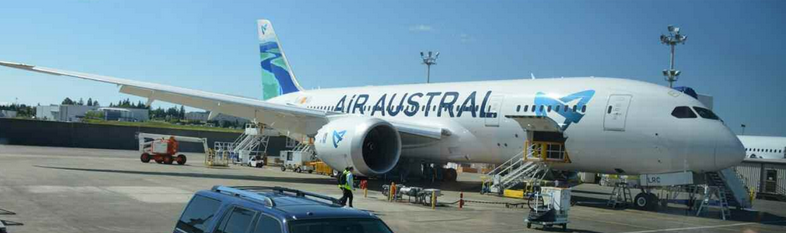 Le boeing 787 aux couleurs de Mayotte (vidéo)