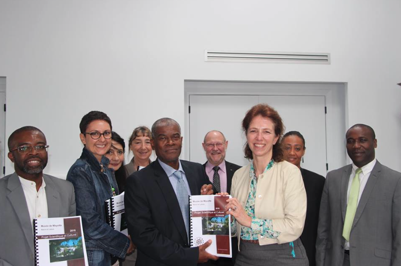 Rencontre du Président Soibahadine IBRAHIM RAMADANI avec la Directrice des musées de France