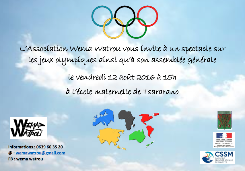 Wema Watrou fête la fin de son centre de loisirs des grandes vacances