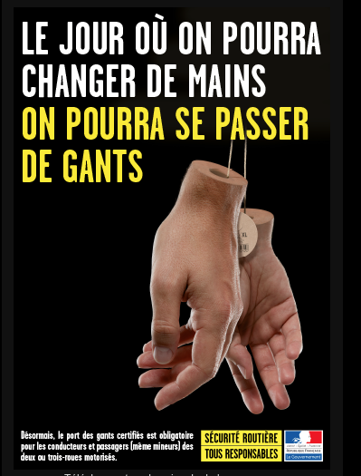 Le jour où on pourra changer de mains, on pourra se passer de gants