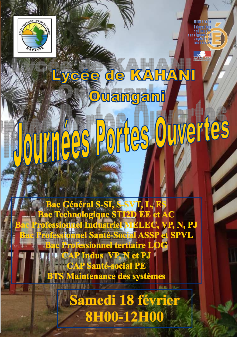 Portes ouvertes au LOP de Kahani demain