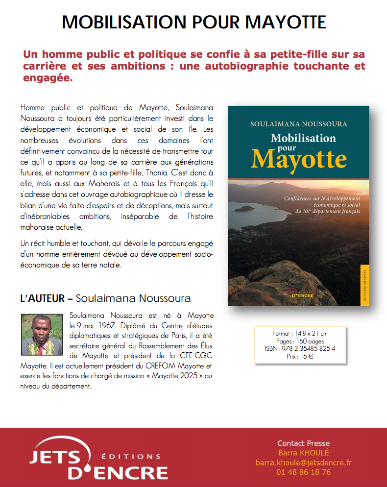 “Mobilisation pour Mayotte” bientôt disponible en version numérique