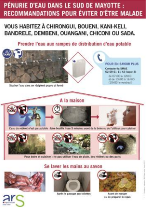 L’ARS rappelle les recommandations sanitaires liées aux tours d’eau