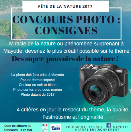 Défi Mayotte Nature Environnement : 1 mois pour prendre votre plus belle photo !