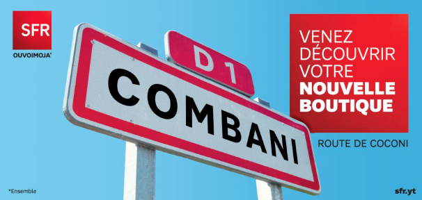 Une nouvelle boutique SFR à Combani !