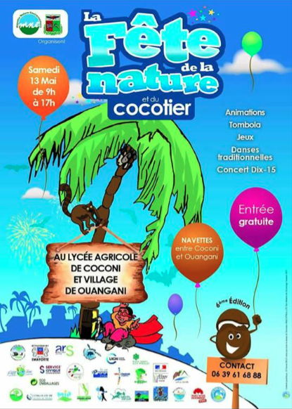 La Fête de la Nature et du Cocotier au lycée agricole de Coconi et dans le village de Ouangani