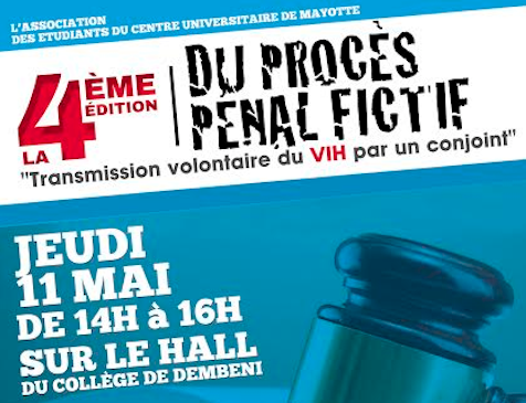 Bientôt le “procès” d’une affaire de contamination volontaire du VIH SIDA par un conjoint
