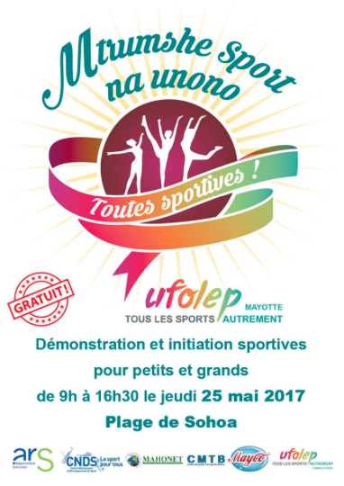 La journée sportive de UFOLEP à la plage de Sohoa, jeudi 25 mai