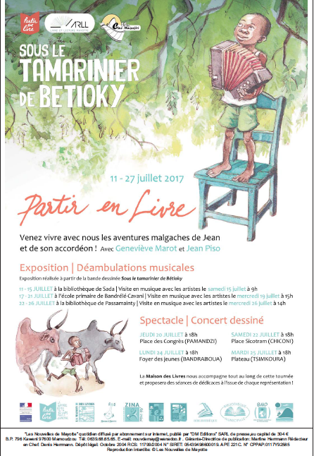 Culture : Exposition “Partir en Livre” durant le mois de juillet
