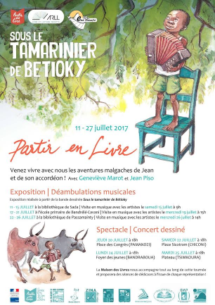 Concerts dessinés, spectacles et expositions… “Partir en Livre” aux quatre coins de Mayotte!