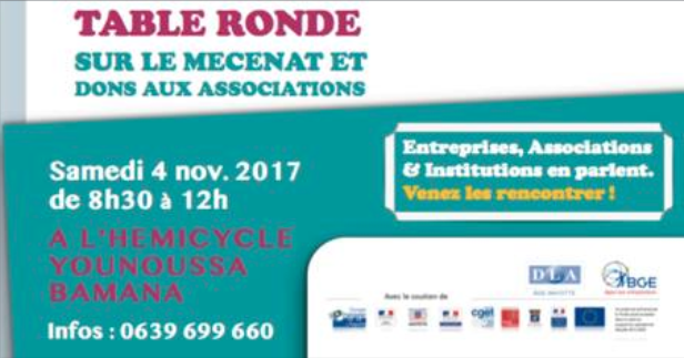 Une table-ronde pour expliquer les avantages du mécénat et des dons aux associations