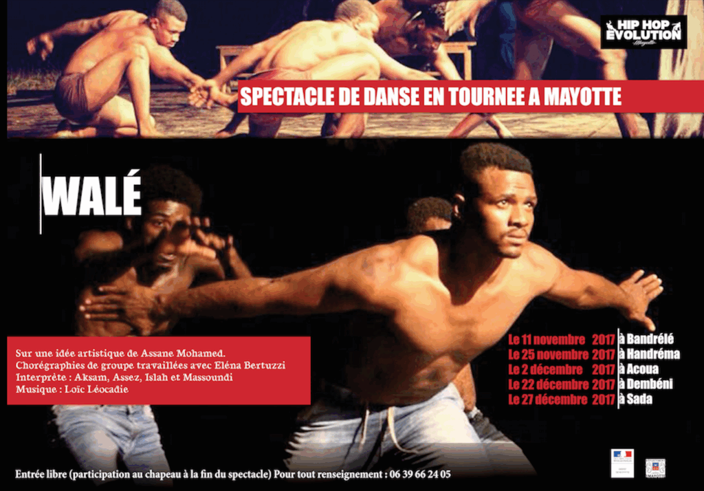 Le spectacle de danse WALÉ en tournée à Mayotte 14 Capture decran 2017 11 06 a 11.57.07