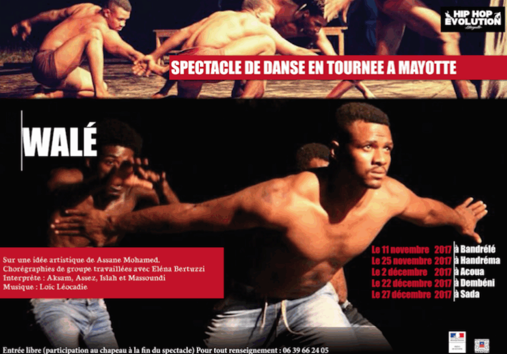 Suite de la tournée du spectacle Walé à Mayotte 12 Capture decran 2017 12 21 a 17.42.46