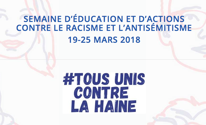 Une plateforme nationale dédiée à la Semaine d’éducation et d’actions contre le racisme