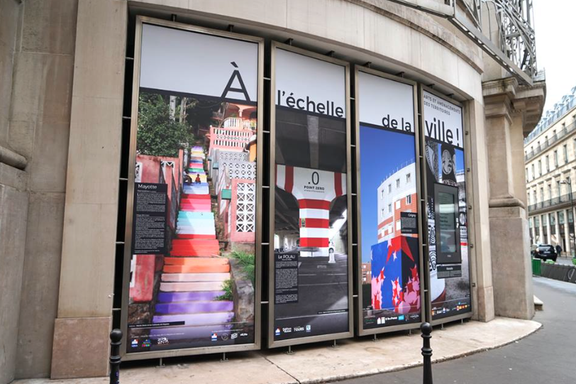 Mayotte s’affiche sur la vitrine du ministère de la culture à Paris