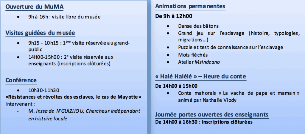 Un samedi du Muma consacré à l'abolition de l'esclavage 2 Capture decran 2018 04 25 a 13.45.52