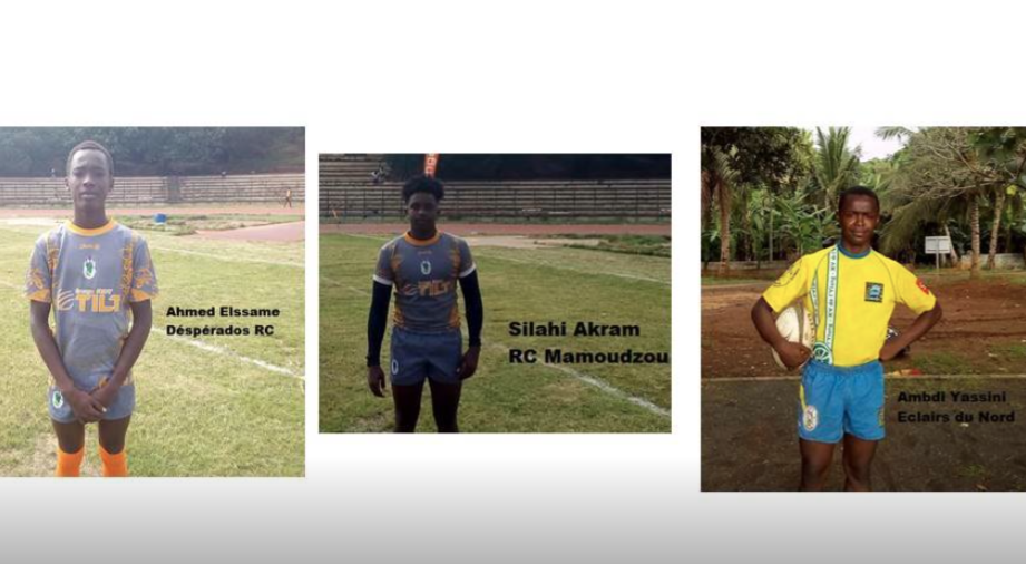 Jeunes Talents Mahorais Rugby : Trois jeunes joueurs présentés au test d’entrée du pôle rugby à La Réunion
