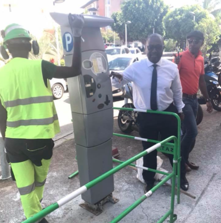 La pose des horodateurs à Mamoudzou a commencé