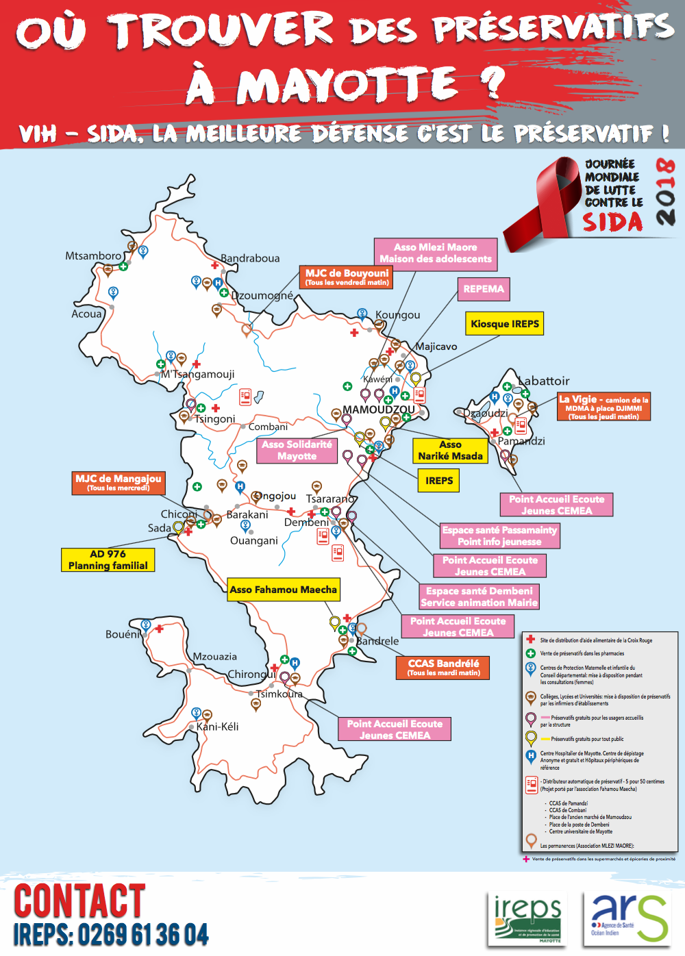 Journée mondiale de lutte contre le Sida 2018 : à Mayotte, les acteurs se mobilisent