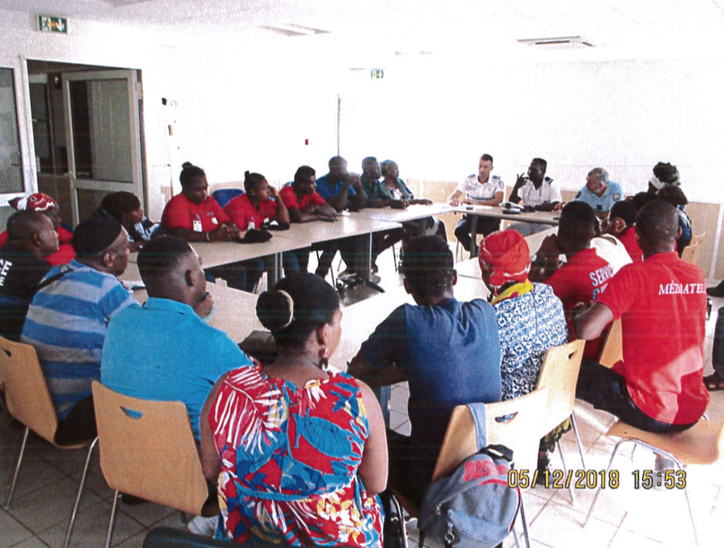 Réunion sur la sécurisation des sites touristiques