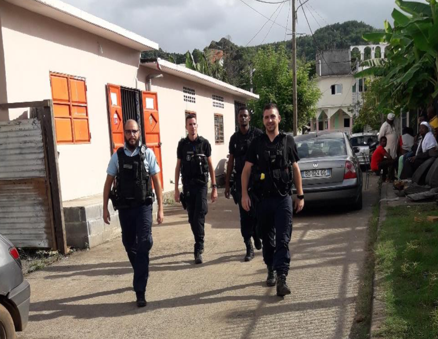 Contrôle des attroupements sauvages dans la commune de Chirongui