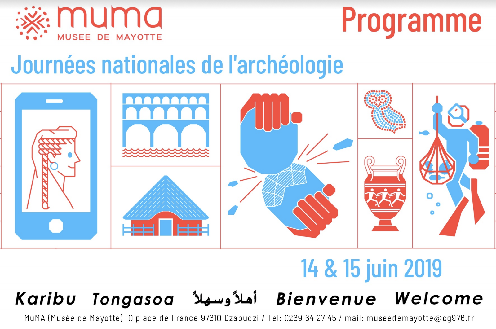 Journées Nationales de l’Archéologie Vendredi 14 et samedi 15 juin 2019