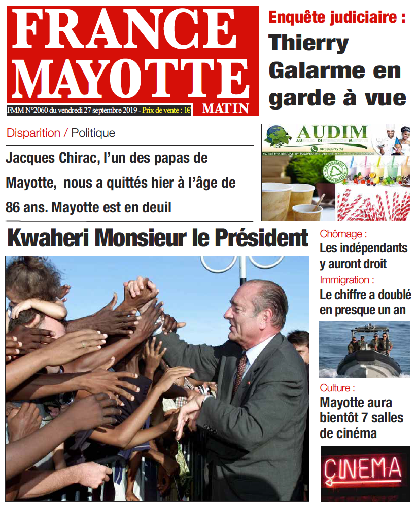 Votre FMM disponible gratuitement ce vendredi 27 Septembre