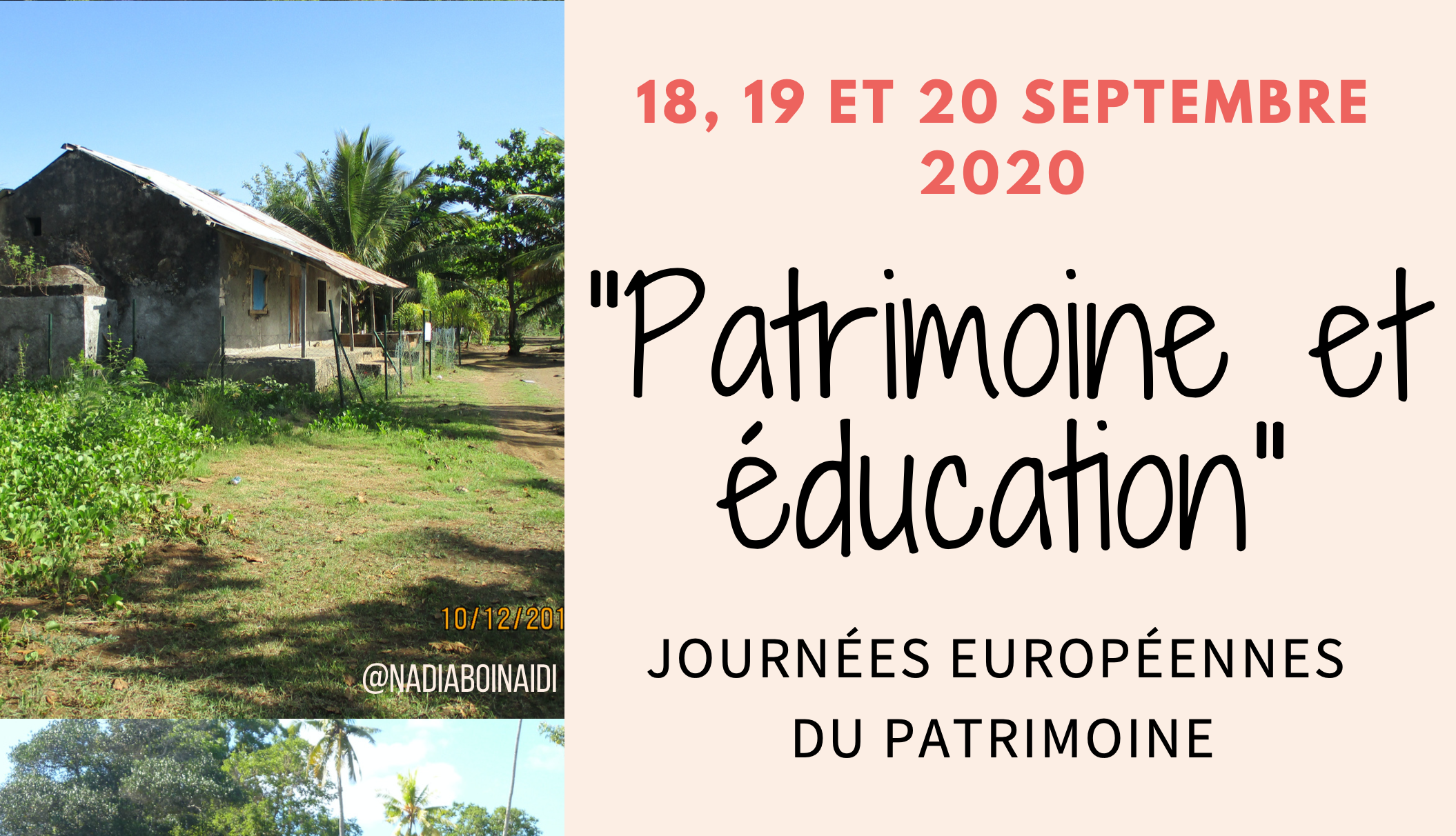 Les Journées Européennes du Patrimoine à Chirongui