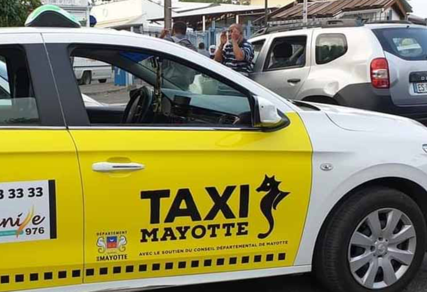Les taxis de Mayotte vont s’habiller en jaune et blanc