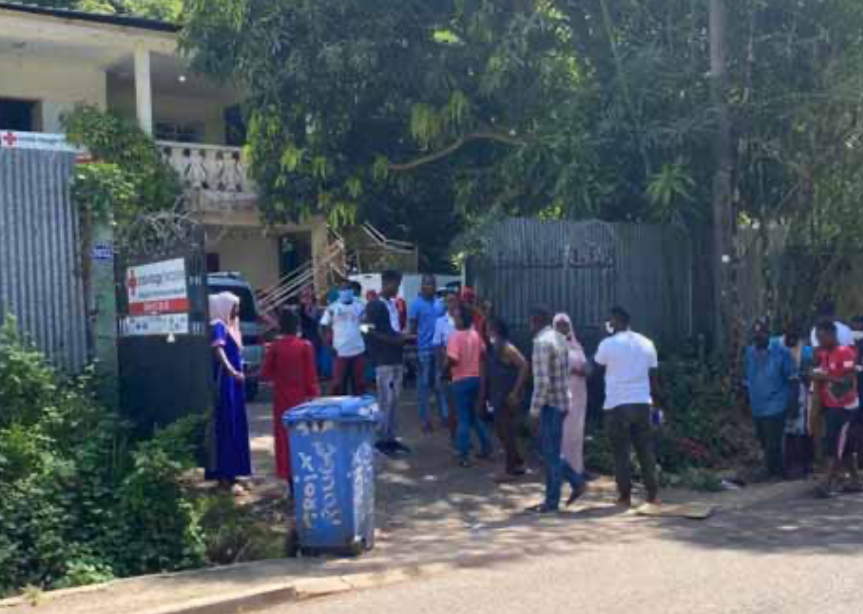 Les demandeurs d’asile alertent encore et toujours sur leur situation