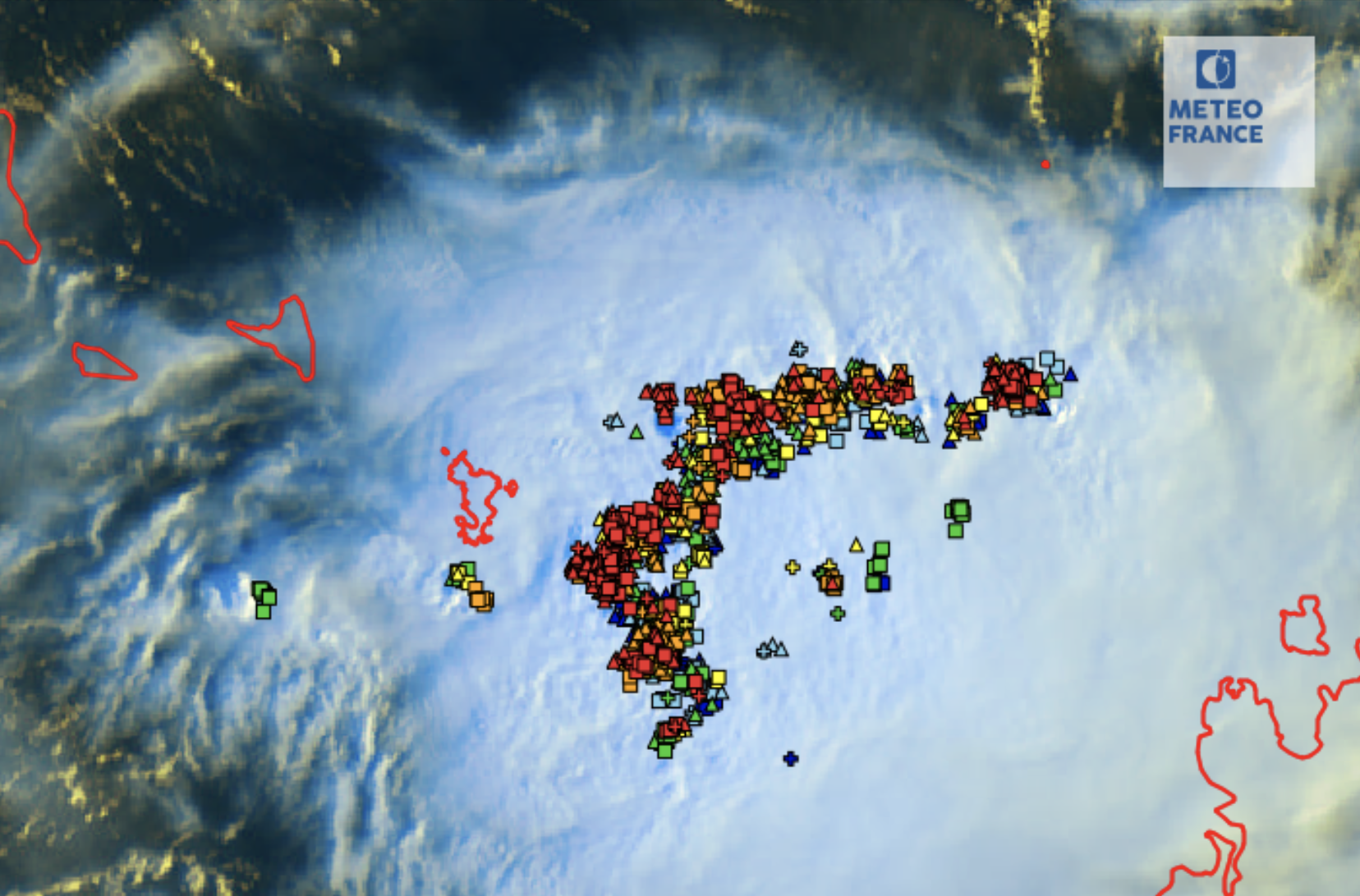 Vigilance “Orage” maintenue sur Mayotte