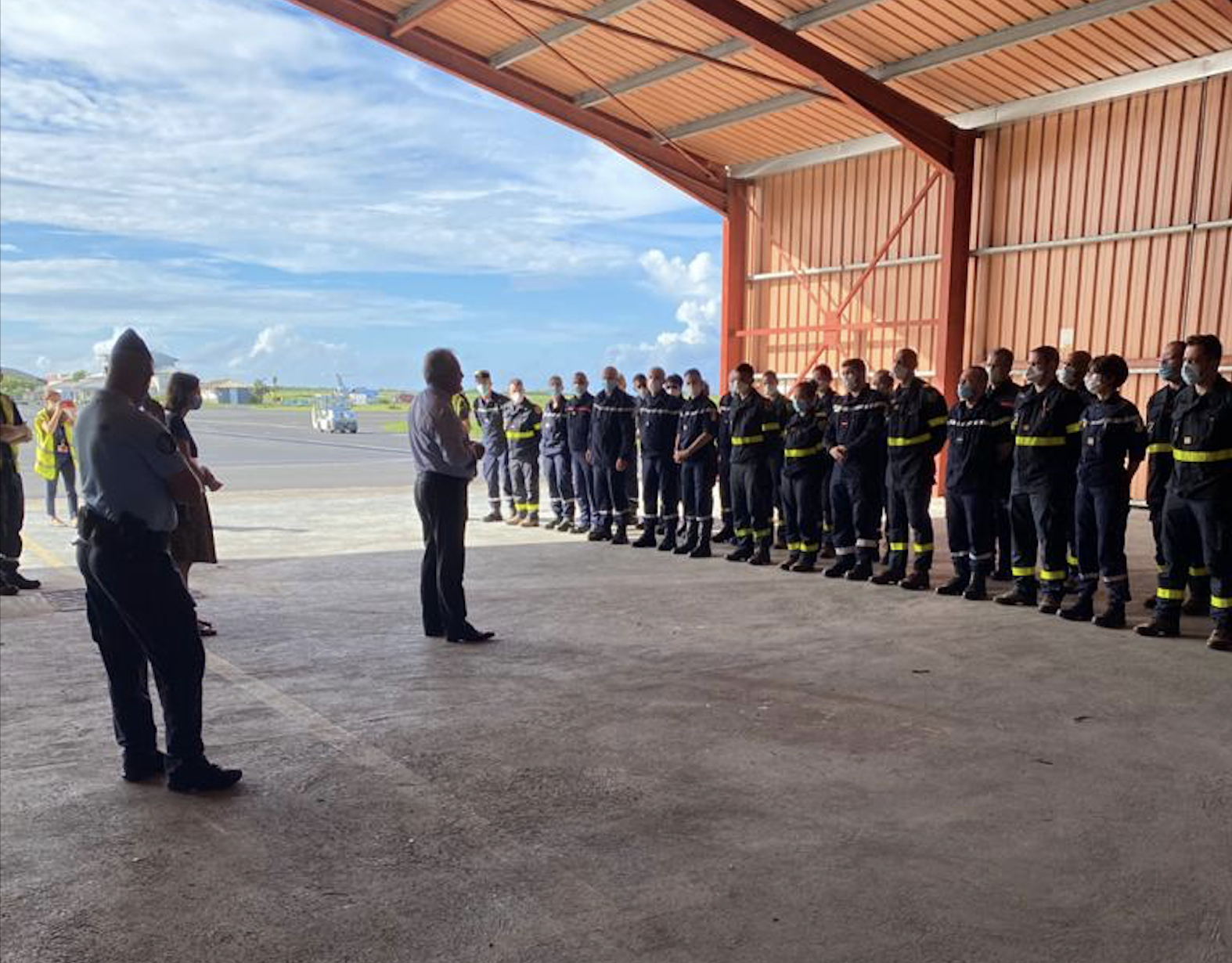 Des membres de l’ESCRIM sont arrivés en renfort à Mayotte ce matin