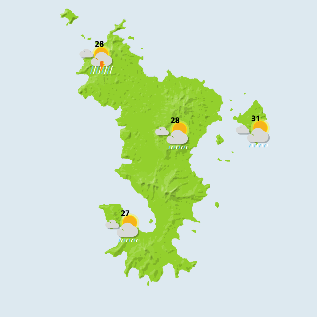 La matinée sera pluvieuse aujourd’hui