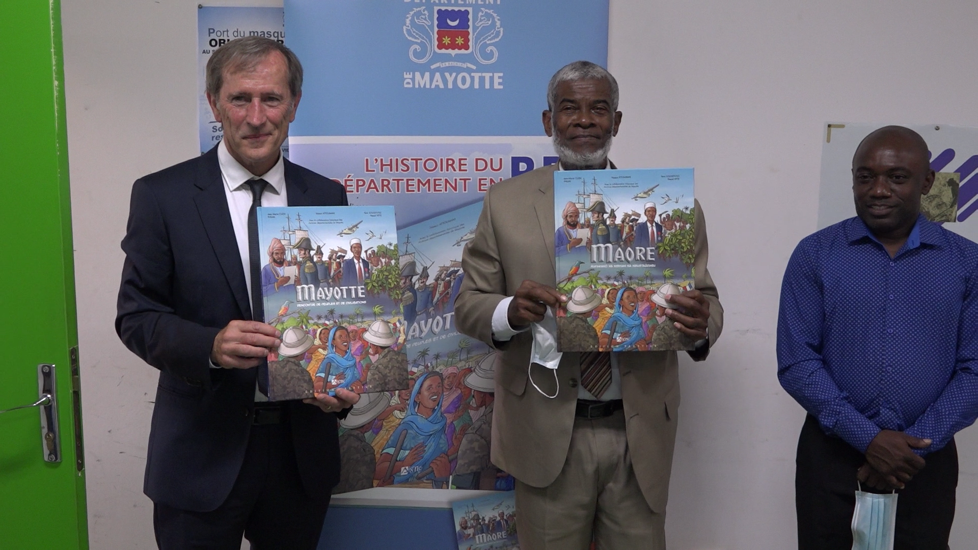 La BD sur l’histoire de Mayotte est disponible