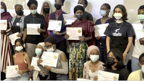 Les lauréats lycéens du concours national Géosciences étaient récompensés hier