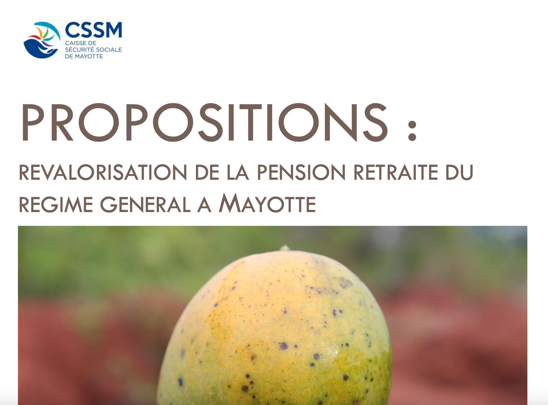 CSSM : “Urgence d’améliorer les retraites de nos aînés”