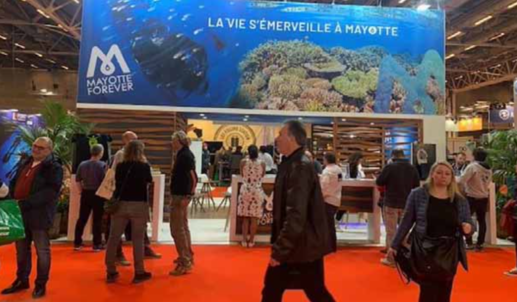 Mayotte était bien représentée au 23ème Salon international de la plongée sous-marine à Paris après deux années d’absence