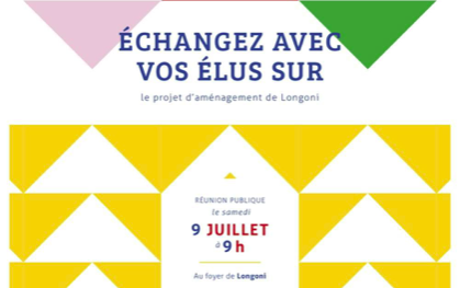 Commune de Koungou : réunion publique avec les élus sur le projet d’aménagement de Longoni