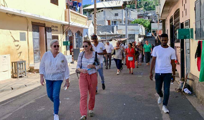 Visite officielle à Mayotte de la présidente de l’ANRU pour constater l’avancée des chantiers en cours et à venir