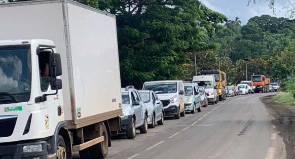 Caribus : la deuxième phase des travaux paralyse déjà la circulation