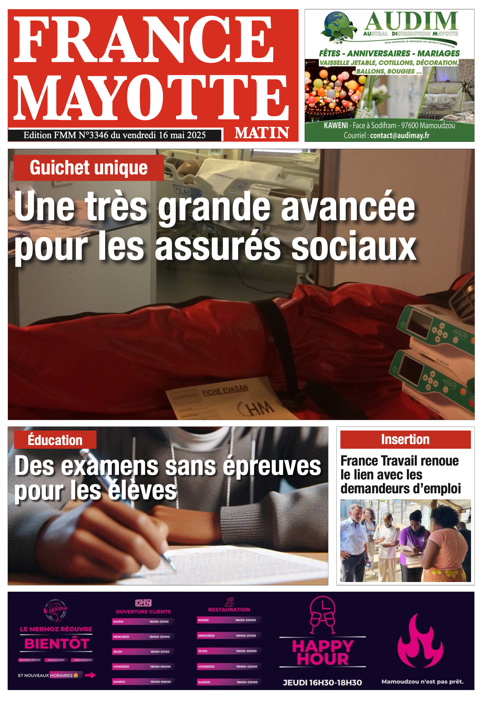 Votre France Mayotte vient de paraitre