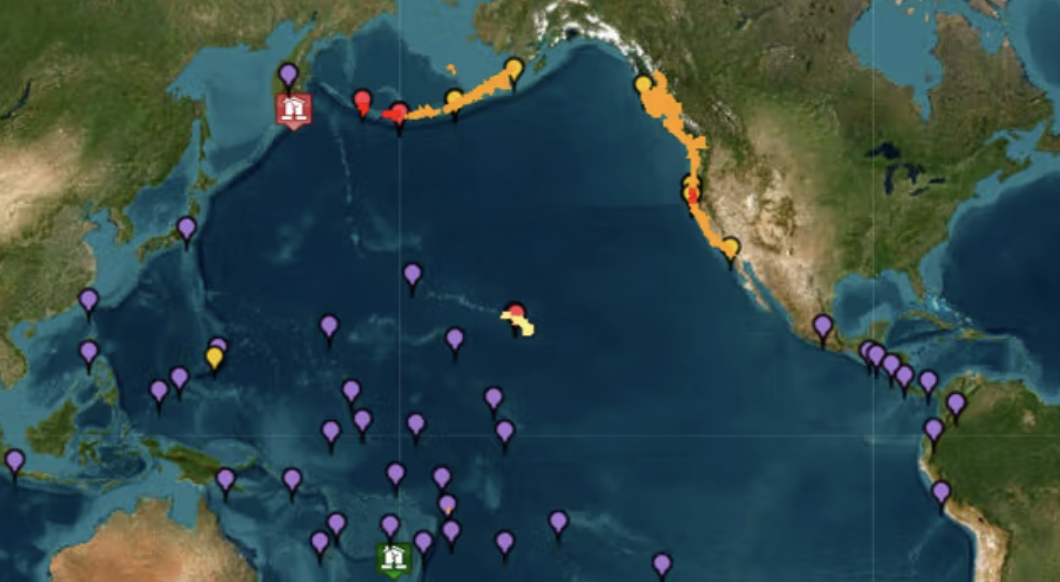 Alerte tsunami : vigilance renforcée en Polynésie