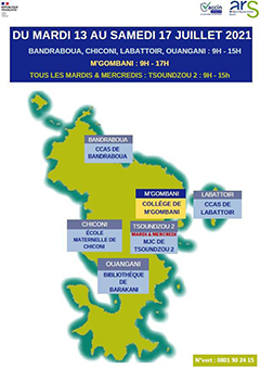 Les vaccinations se poursuivent dans les centres mais pas le 14 juillet, c’est sacré !