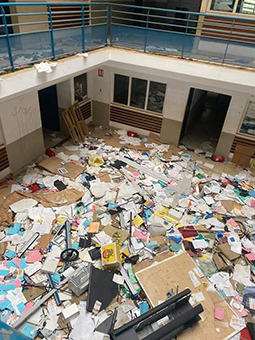 Le centre médico-social de M’Tsapéré abandonné n’est plus qu’un vaste taudis