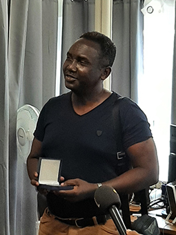 Le Capitaine Cham part à la retraite mais reste sur le front de la sécurité et du civisme