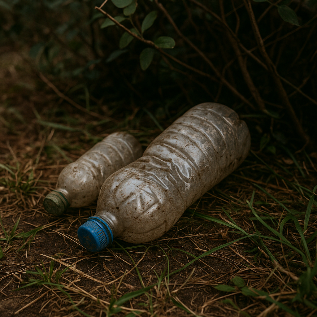 Ramasser du plastique pour gagner des crayons