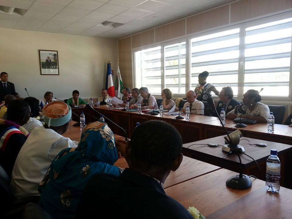 Chirongui accueille la Ministre des Outre-Mer