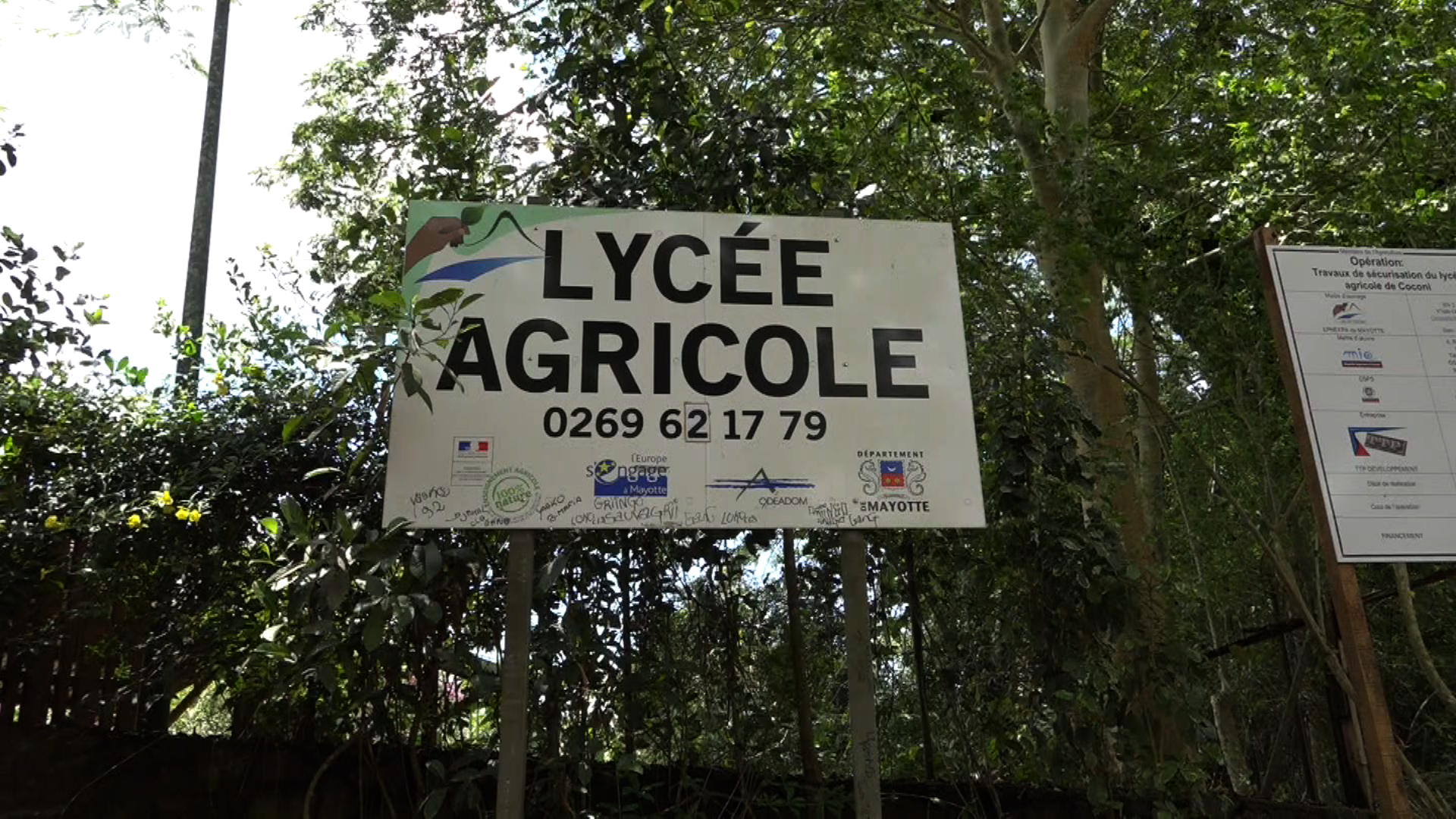 Cambriolage avec violences au lycée agricole de Coconi