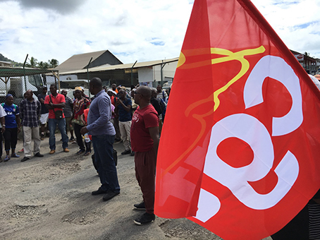 1er jour de grève à la Colas et déjà des perturbations